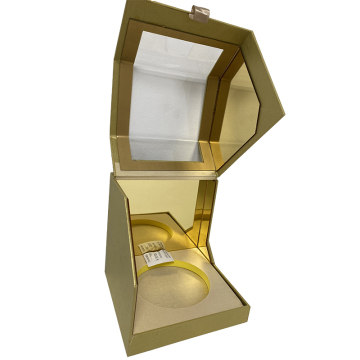 Custom LOGO Matte Cardboard Book Bronzing Shape Style Magnetic Closure Gift Box Packaging OEM with Foam Insert