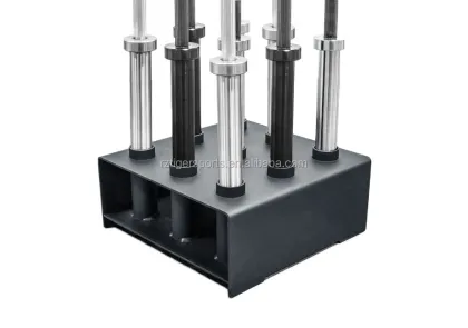 Nine or Five Holes Gym Barbell Rack Storage Equipment