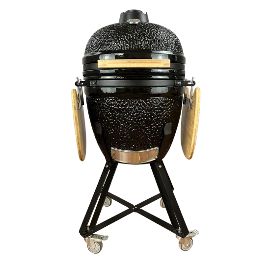 Komodo Joe 21 Inch Egg Kamado Ceramic BBQ Grill for Outdoor Use