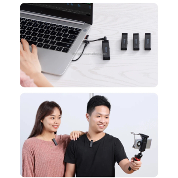 BY-W4: Sistema de micrófono inalámbrico para audio de calidad de transmisión