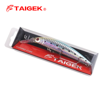 TAIGEK 140mm 30g Sinking Hard Minnow Saltwater Fishing Lure