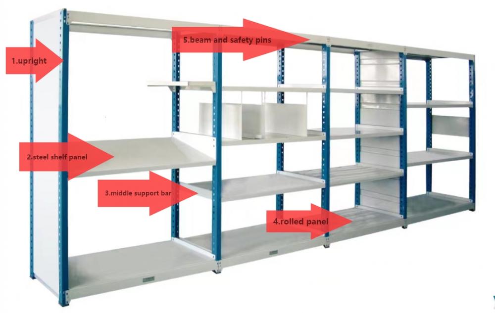Boltless Warehouse Racking Storage Rack Shelf, High Quality Boltless ...