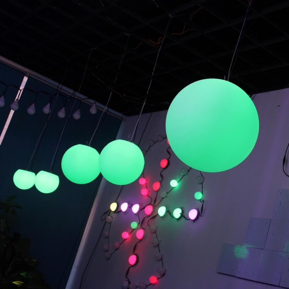 RGB Ball LED կախազարդ փուլի լույս