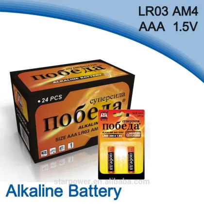 Long Lifespan size AAA r03 1.5v dry battery
