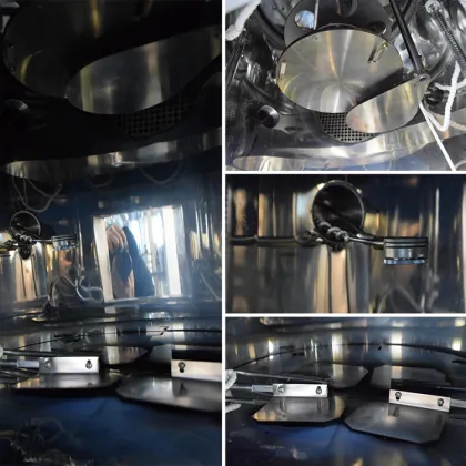four source high vacuum resistance evaporator