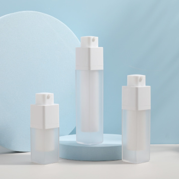 Luxury Cosmetic Airless Pump Bottles: 15ml 30ml 50ml