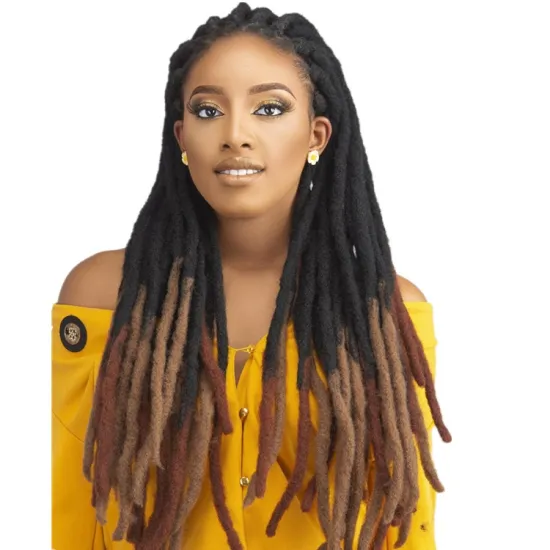 Sister Locs Synthetic Hair Soft Dreadlock Crochet Goddess Faux Loc