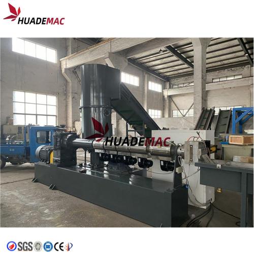 PE film pelletizing line/squeezing pelletizing machine