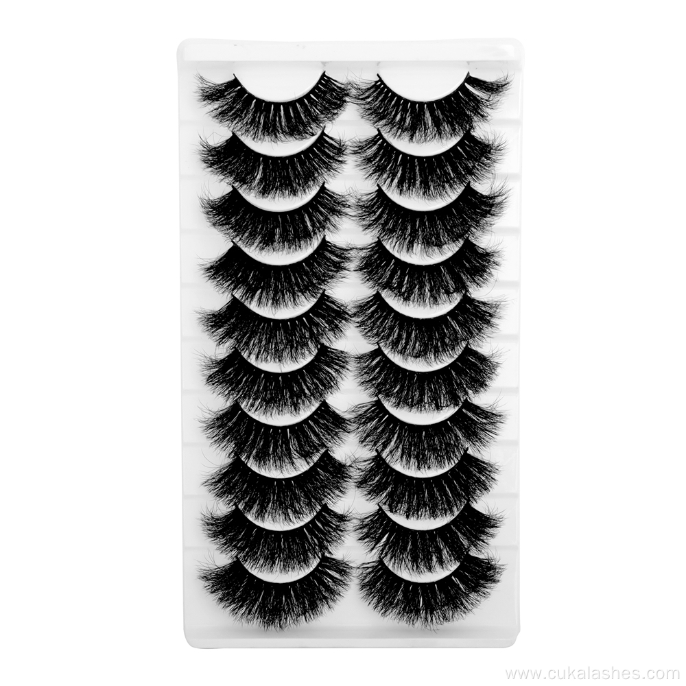 full volume dramatic thick 10 pairs eyelashes