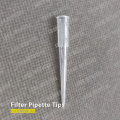 Utilisation en laboratoire de la pointe de la pipette pour les tests