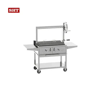 Heat Quick BBQ Grill Built in Barbeque Grill Outdoor Charcoal Grill