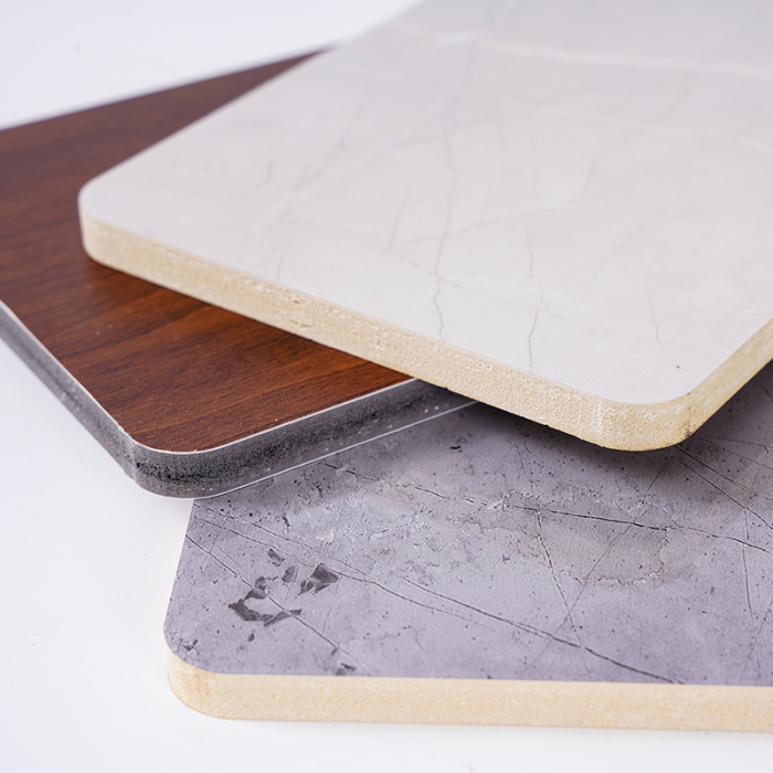 Gandum kayu marmar putih 1220*2440/2600/2800 Hiasan pembinaan