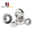 Stable Flange Nut Aluminum Alloy Nut