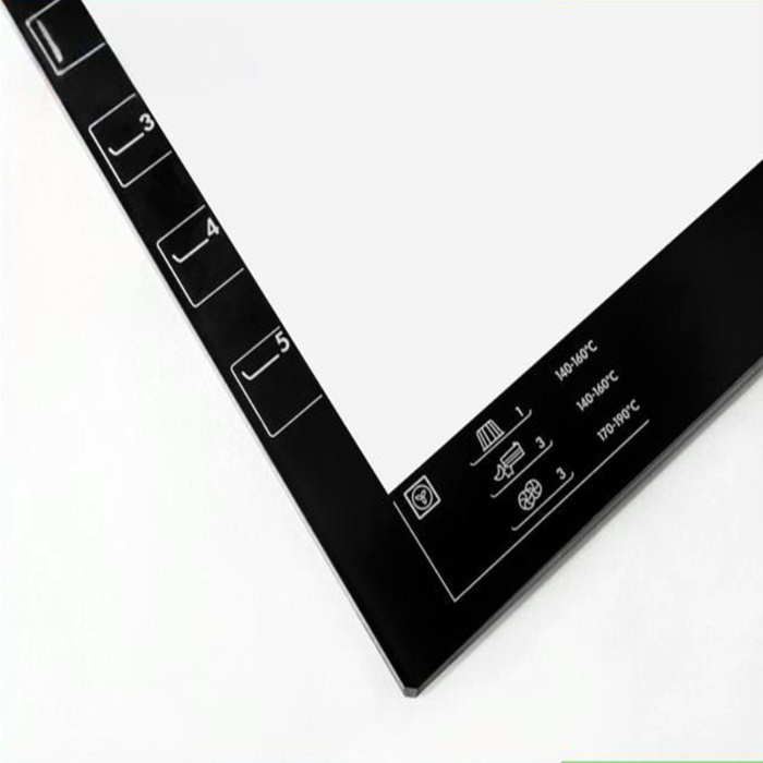 Vidro da porta do forno embutido de 4 mm 5 mm 6 mm