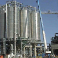 Aluminum-magnesium alloy silo for oil storage