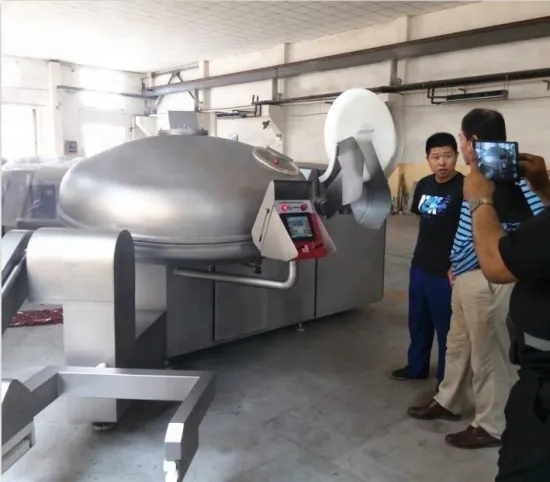 Commercial Meat Chopper Blender Mixer for Sausage Meat Bowl Cutting and Mixing