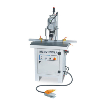 Compact Dual Head Vertical Hinge Drilling Machine: Affordable Small Size Wood Boring Equipment