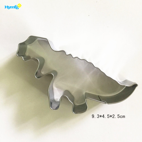 Stainless Steel 3D Dinosaur Cookie Cutter Set