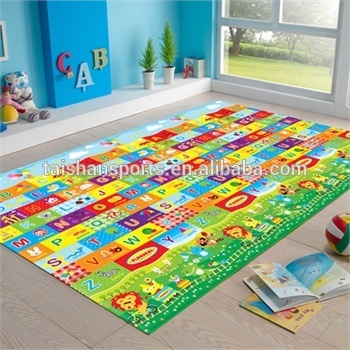 2015 XPE foam material eco friendly baby crawling floor play mat