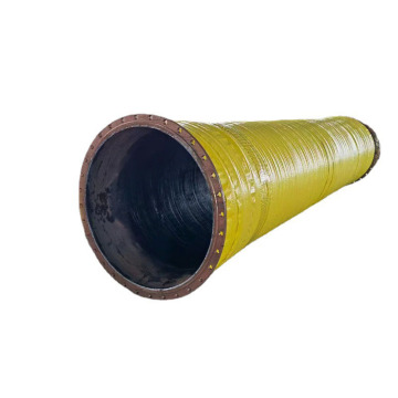 Industrial-Strength Wear-Resistant Flexible Hose with Flanged Suction for Heavy-Duty Mud and Steel Woven Applications