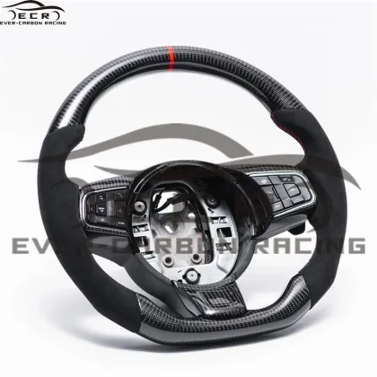 Carbon Fiber Racing Steering Wheels for Jaguar Sports Cars 2015-2019