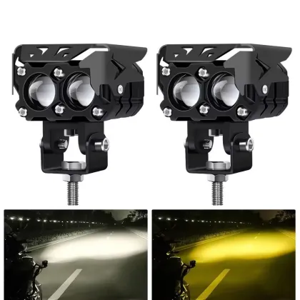 Super Bright LED Lens Motorcycle and Car Fog Driving Lights