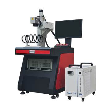 Máquina de marcação a laser UV com foco automático