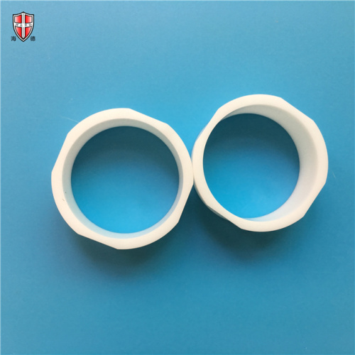 smooth polished ZrO2 zirconia ceramic sleeve customized