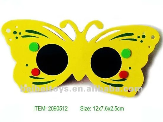 EVA Foam Toys, EVA Toy Glasses-Butterfly