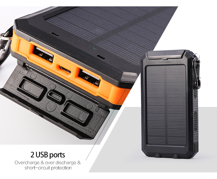 off-grid solar charger power bank