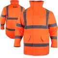 Individuelles Großhandel HI vis reflektierender Parka für Männer