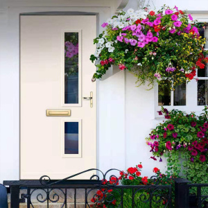 Front Doors Black With Glass