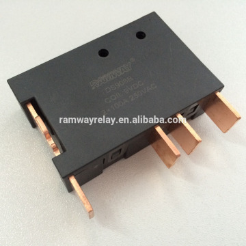 shunt single coil 100A two-phase LNNL connection RAMWAY DS908B electromagnetic latching relay