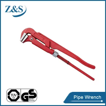 90 Degree Heavy Duty Swedish Type Pipe Wrench functions of pipe wrench ZS210