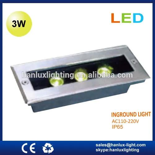 1W IP65 high power led underground light CE ROHS