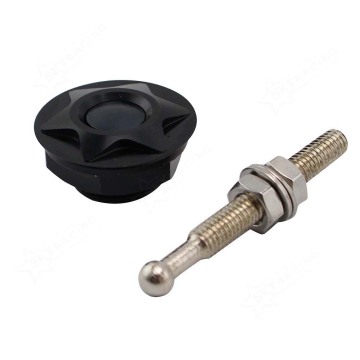 Universal JDM Style Car Engine Cover Lock Kit - Push Button Billet Hood Pins