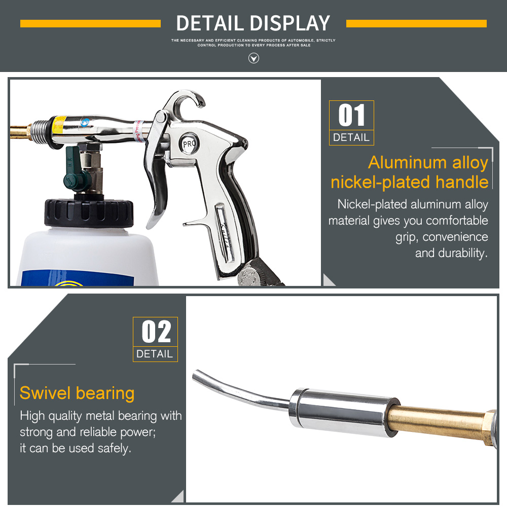 Air Construction Car Cleaning Tool Tornado Gun