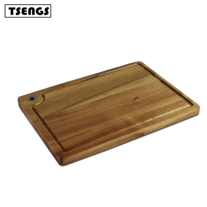 Thick Acacia Wood Cutting Board Chopping Board Natural