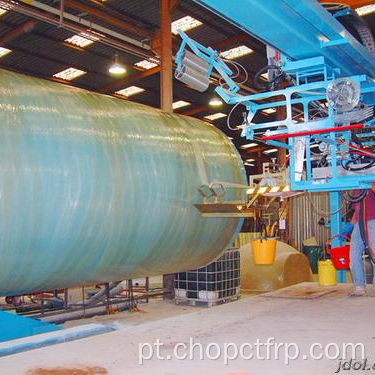 Equipamento de produção de enrolamento de tubo FRP