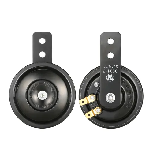 1pcs Motorcycle Horn Moto Trumpet 12v Black Loud 105db Moped Dirt Bike