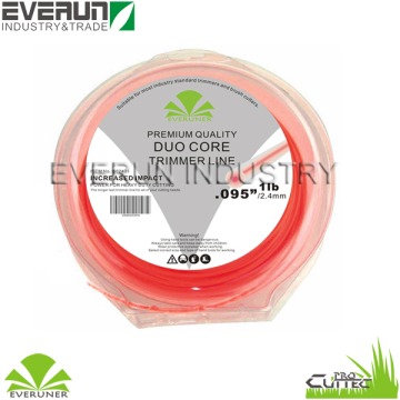 EVERUNER Duo power dual core nylon grass trimmer line