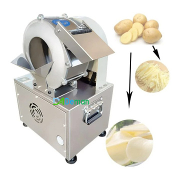 Commercial Potato Chip Onion Rings Cutter and Radish Ginger Garlic Slicer Machine