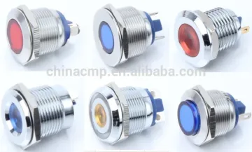 CMP metal vandalproof signal lamp led with bi-color or tri-color