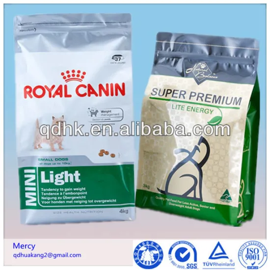 High quality printing healthy standing cat food bag