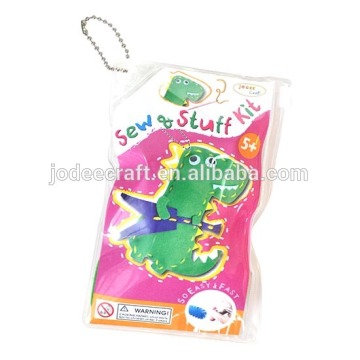 DIY sew art kit-dinosaur