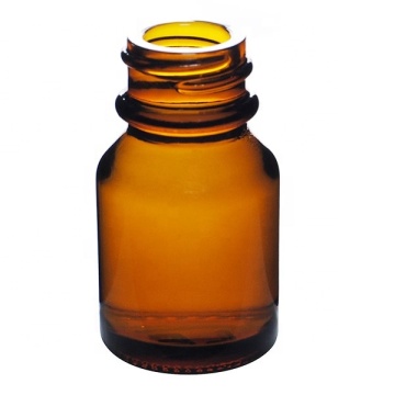 10CC Amber Glass Bottles with 20-405 Neck Finish - Wide Mouth Packers