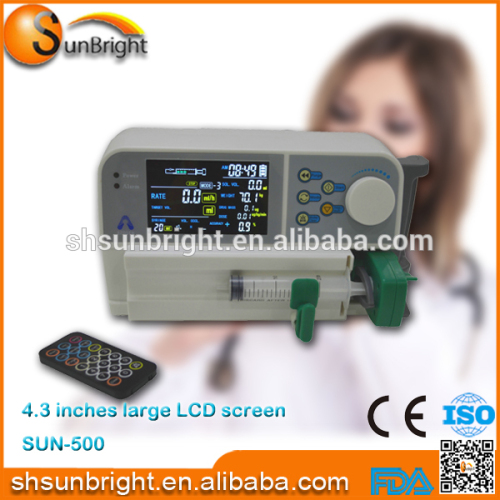 CE Certificate Hospital/Clinical Electronic Syringe Pump