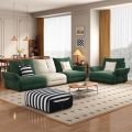 Tecnología simple de sofá de combinación de combinación de color de terciopelo