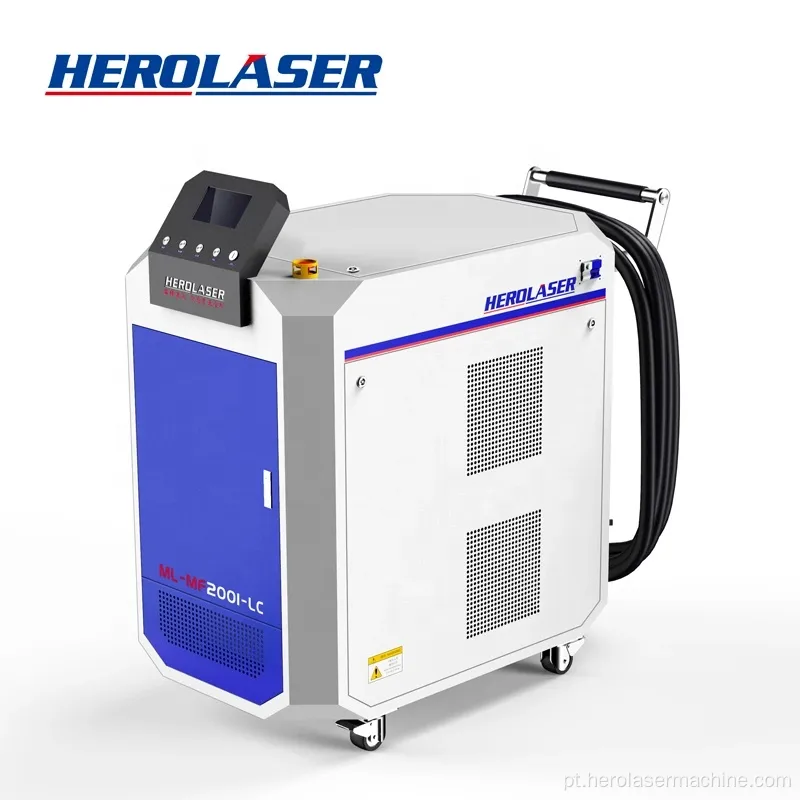Máquina de soldagem de limpeza a laser para ponto de soldagem