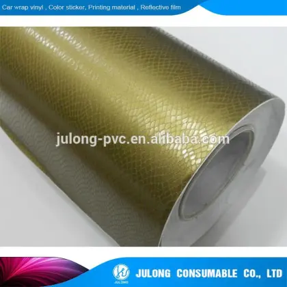 Python skin/Snake skin car wrap vinyl 1.52*30m